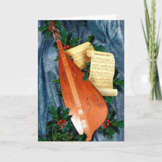 Musical Christmas Greeting Holiday Card