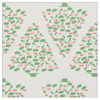 Musical Christmas Trees Fabric