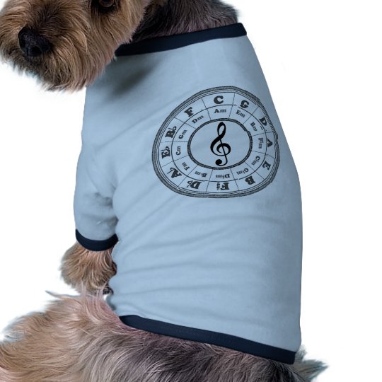 Musical Circle of Fifths Tee