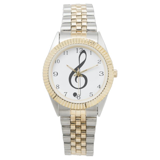 Musical Clef Note, Watch (Front)