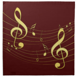 Musical Cloth Napkin
