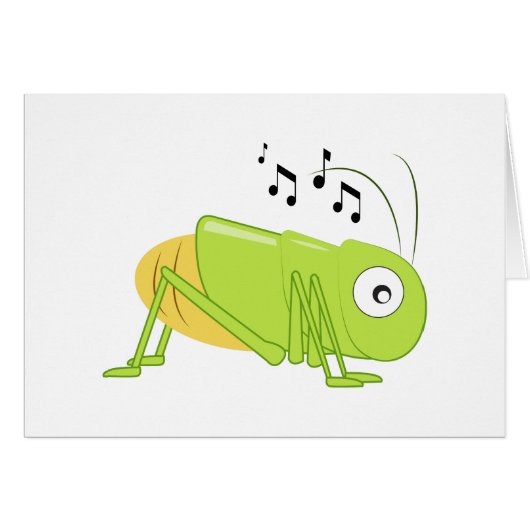 Musical Cricket Cards (Front Horizontal)