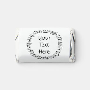 Musical Design Hershey's Miniatures