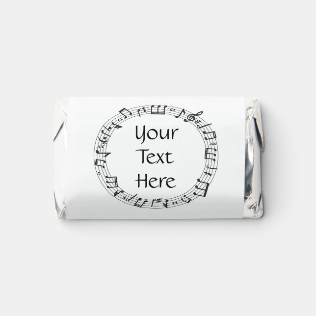 Musical Design Hershey's Miniatures (Front)