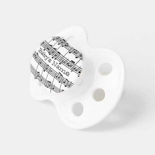 Musical Design Pacifier (Front Right)