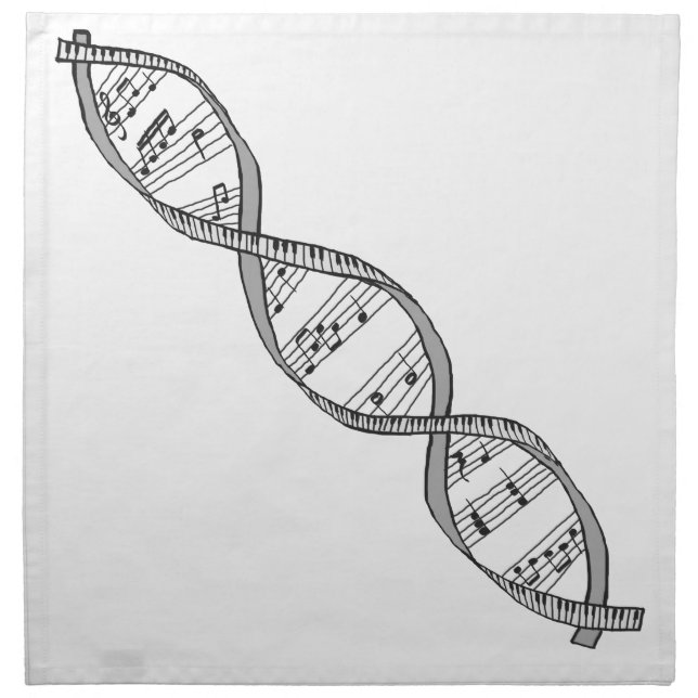 Musical DNA Napkin (Front)