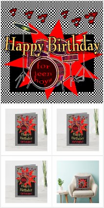 Musical Drum Beat For Teen Boys