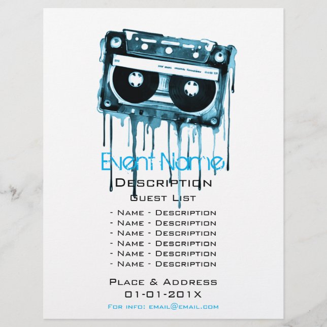 Musical Event Promotion Flyer (Front)