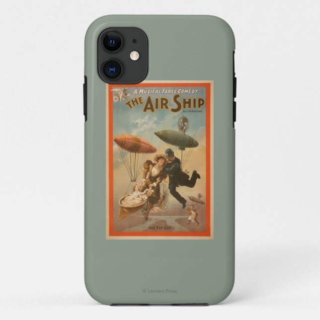 Musical Farce Comedy, The Air Ship Theatre 2 Case-Mate iPhone Case (Back)