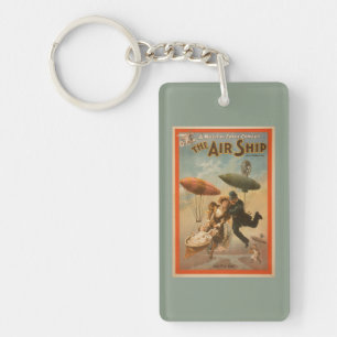 Musical Farce Comedy, The Air Ship Theatre 2 Keychain