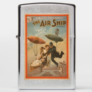 Musical Farce Comedy, The Air Ship Theatre 2 Zippo Lighter
