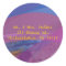 Musical Flying Dove Bat Mitzvah Sticker Seal