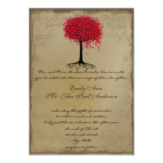 Gold And Red Wedding Vintage Swirl Invitationsmomental Pin It