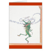 Musical Grasshopper Playing Violin (Front)