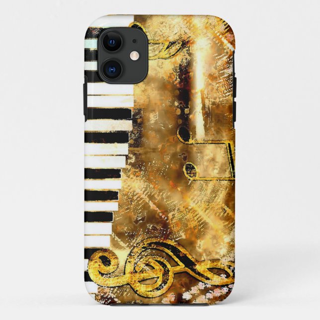 Musical Grunge iPhone 5 Case (Back)