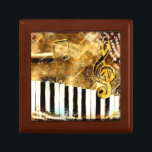 Musical Grunge Keepsake Box<br><div class="desc">Musical Grunge Keepsake Box.</div>