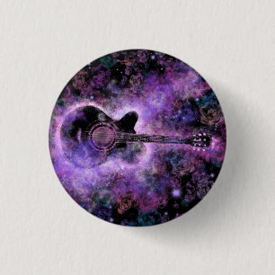Musical Guitar Button