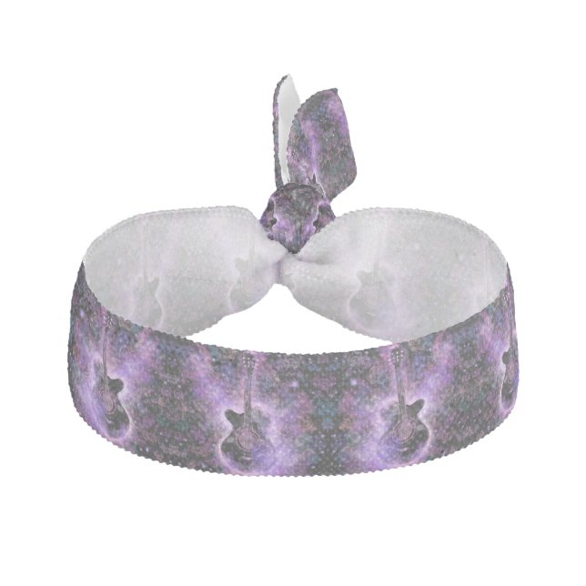 Musical Guitar Elastic Hair Tie (Front)