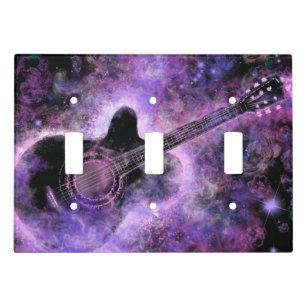 Musical Guitar Light Switch Cover