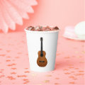 Musical Guitar Paper Cups | Zazzle