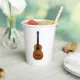 Musical Guitar Paper Cups | Zazzle