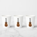 Musical Guitar Paper Cups | Zazzle