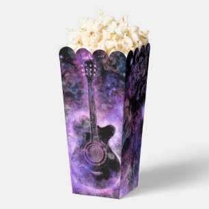 Musical Guitar Popcorn Box