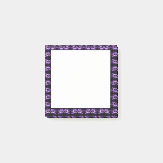 Musical Guitars Framed Post it Notes (Front)