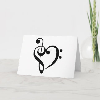 Musical Heart Card