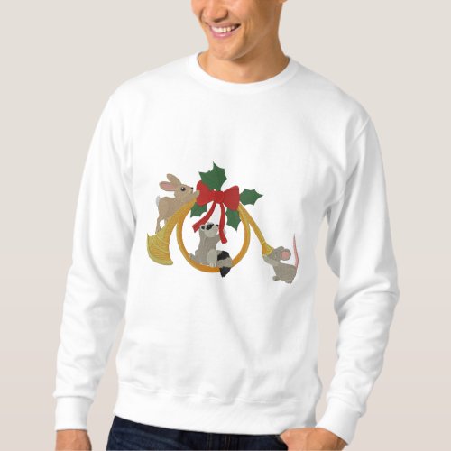 Musical Holidays Embroidered Sweatshirt