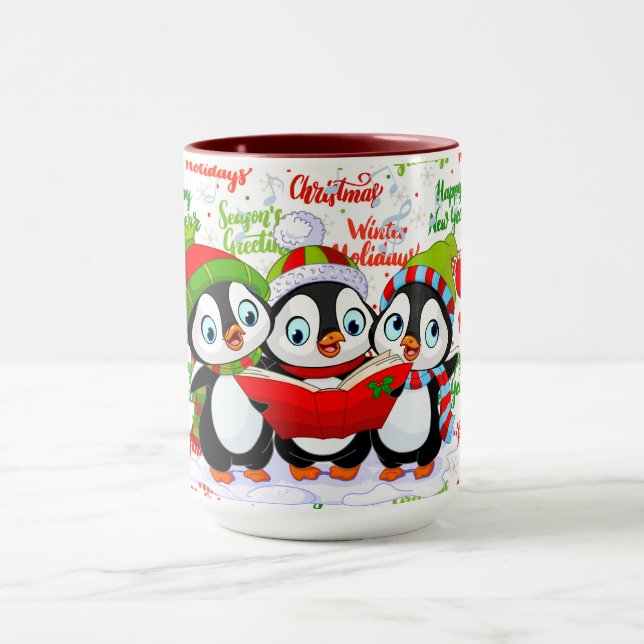 Musical Holidays  Mug (Center)