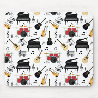 Musical Instrument Extravaganza Mouse Pad