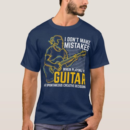 Musical Instrument Guitar Player Guitarist Gift T_Shirt