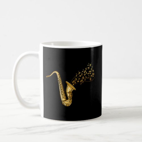 Musical Instrument Jazz Musician Saxophone Coffee Mug