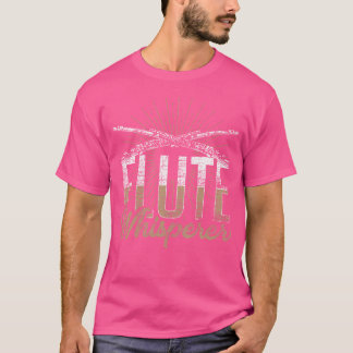 Musical Instrument Marching Band Music Gift Flute T-Shirt