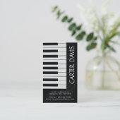 Musical Instrument - Piano Business Card (Standing Front)