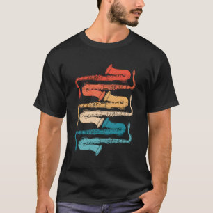 Musical Instrument Retro Music Gift Saxophone T-Shirt