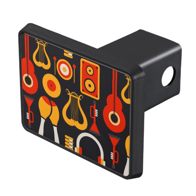 Musical Instrument Sounds Hitch Cover (Top Right)