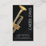 Musical Instrument - Trumpet Business Card at Zazzle