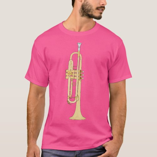 Musical Instrument Trumpet T_Shirt