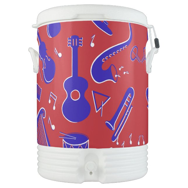 Musical Instruments Beverage Cooler (Front)
