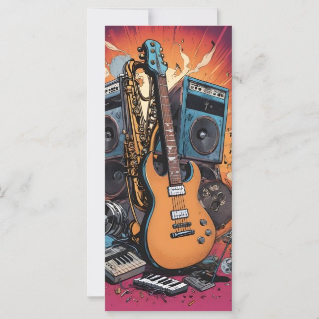 Musical Instruments Card (Front)