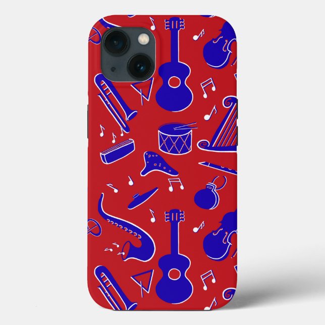 Musical Instruments Case-Mate iPhone Case (Back)