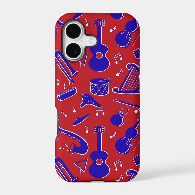 Musical Instruments Case-Mate iPhone Case (Back)