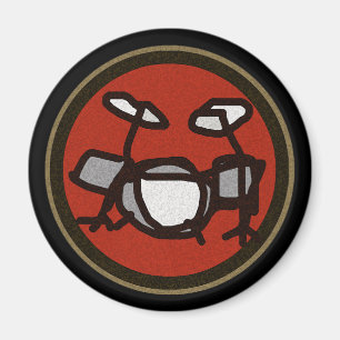 musical instruments ~ drums magnet