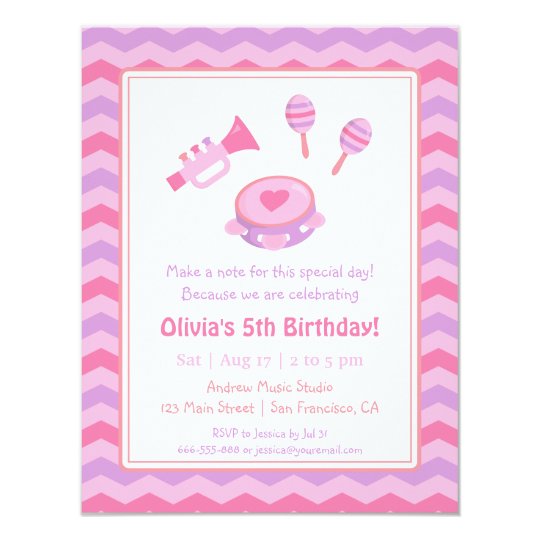 musical instruments girls birthday
