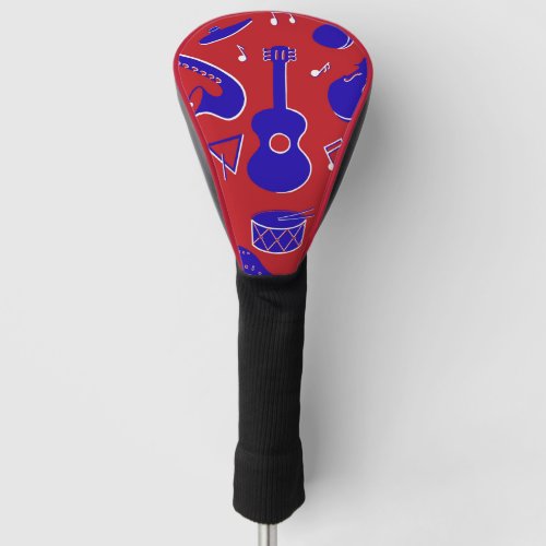 Musical Instruments Golf Head Cover