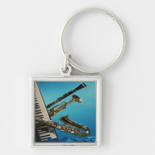 Musical Instruments Key Chain (Front)