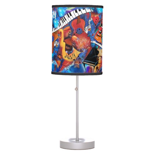 Musical Instruments Lamp Colorful Music Art Lamp (Front)