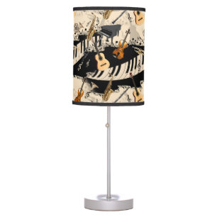 Musical Instruments Lamp Violin Piano Lamp
